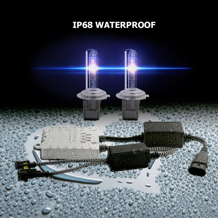CNSUNNYLIGHT Canbus 55W Car Xenon HID Lights H7 H1 H11 H8 HB3 HB4 9005 9006 9012 4300K 6000K No Error Warning Auto Xenon Lamps (5)
