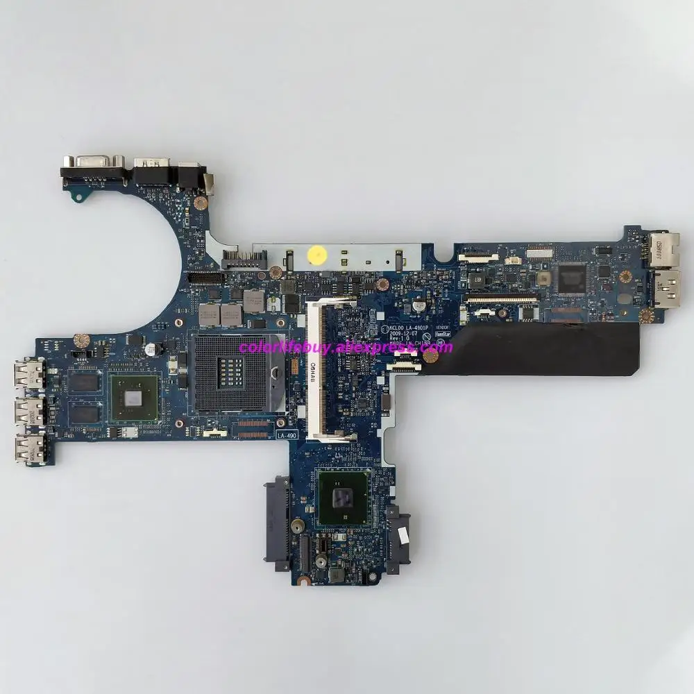 

Genuine 594026-001 KCL00 LA-4901P w N10M-NS-S-B1 GPU QM57 Laptop Motherboard Mainboard for HP EliteBook 8440p Series NoteBook PC