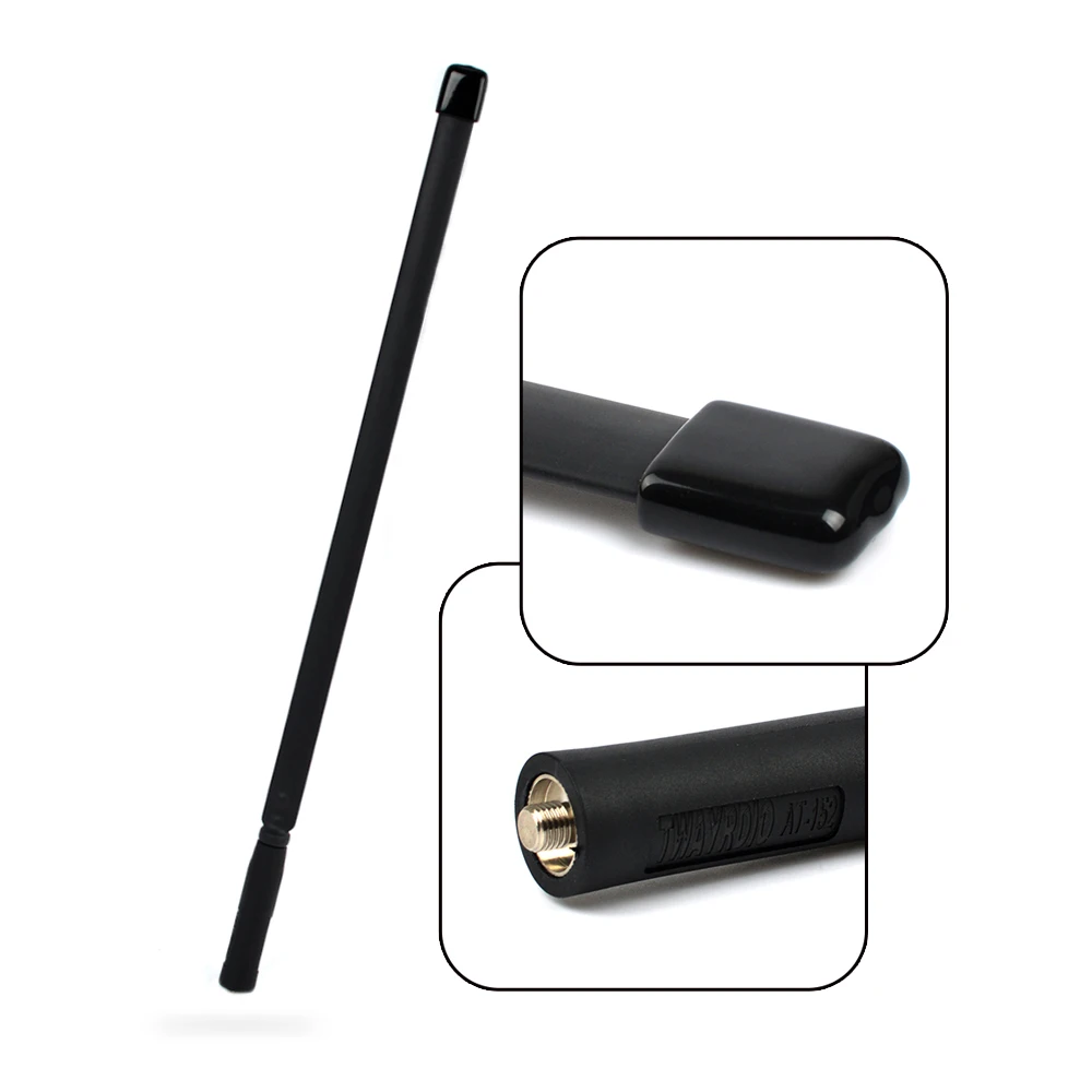 HYS AT-152 Walkie Talkie Radio Antenna VHF/UHF 144/430MHz Dual Band Handheld Two Way Soft forMotorola | Мобильные телефоны и