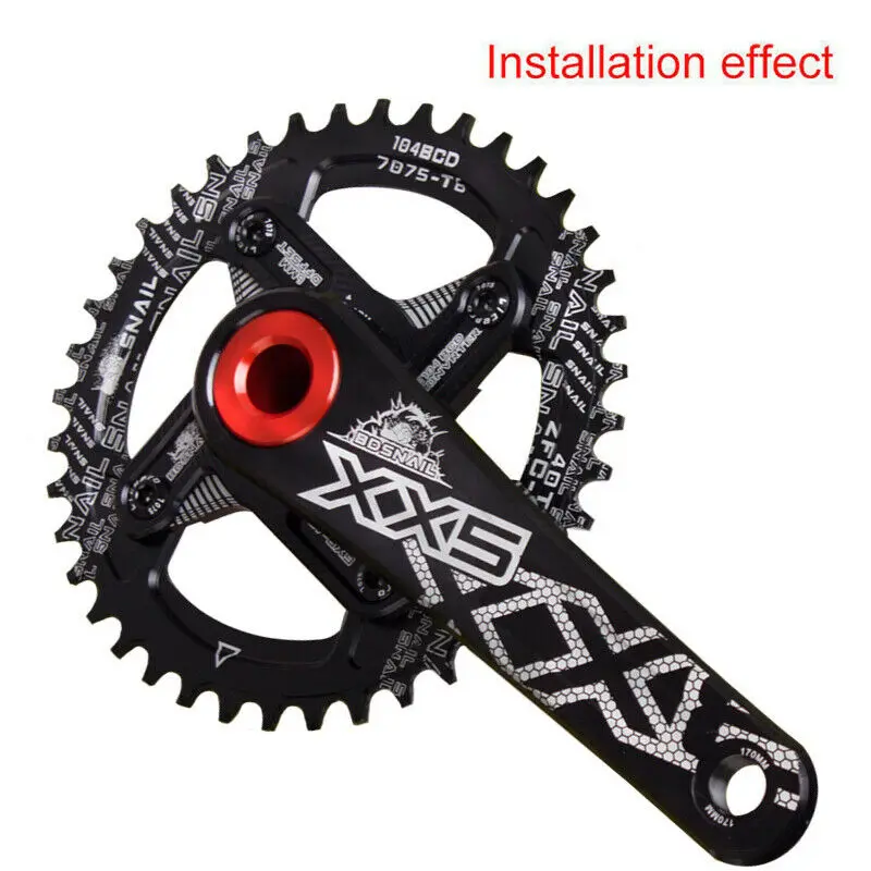 Улитка MTB велосипед цепное кольцо адаптер паук конвертер для Sram GXP X9 XX1 X0 X01 к одной Speed110 Bcd 104bcd узкий широкий