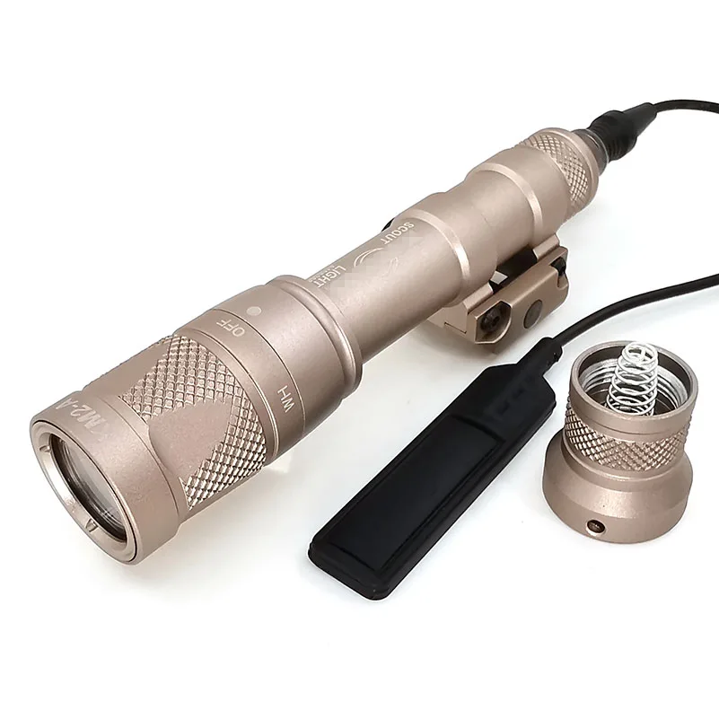 SOTAC-GEAR M600V светильник для скаута, Постоянный/Мгновенный/стробоскопический белый светильник, фонарь для винтовки, светильник для вспышки, пистолет, оружие, Пикатинни, 20 мм, Вивер - Цвет: Коричневый