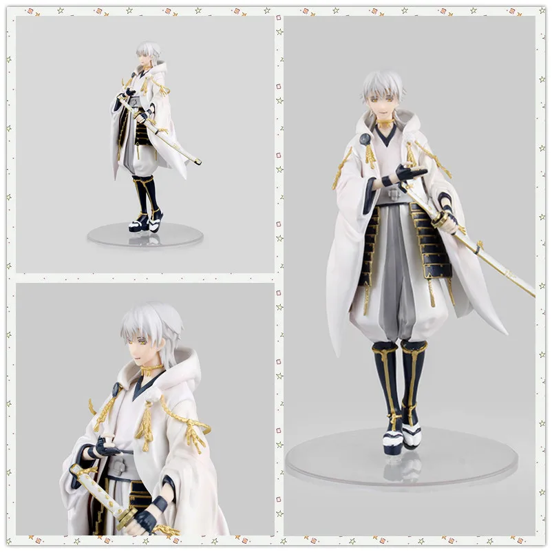 

MCR Anime 21cm Touken Ranbu Online Tsurumaru Kuninaga action figure toys collection christmas toy doll with box