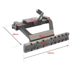 Тактический сверхмощный войска AK 74 47 боковой направляющей блокировки оптический прицел Быстрый QD Стиль 20 мм отсоединения база для рейки