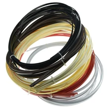 5 шт. гитарные ленты для обвязки прогонами ABS гитарные детали для Luthiers 1650 мм* 5 мм* 1,5 мм 6 цветов