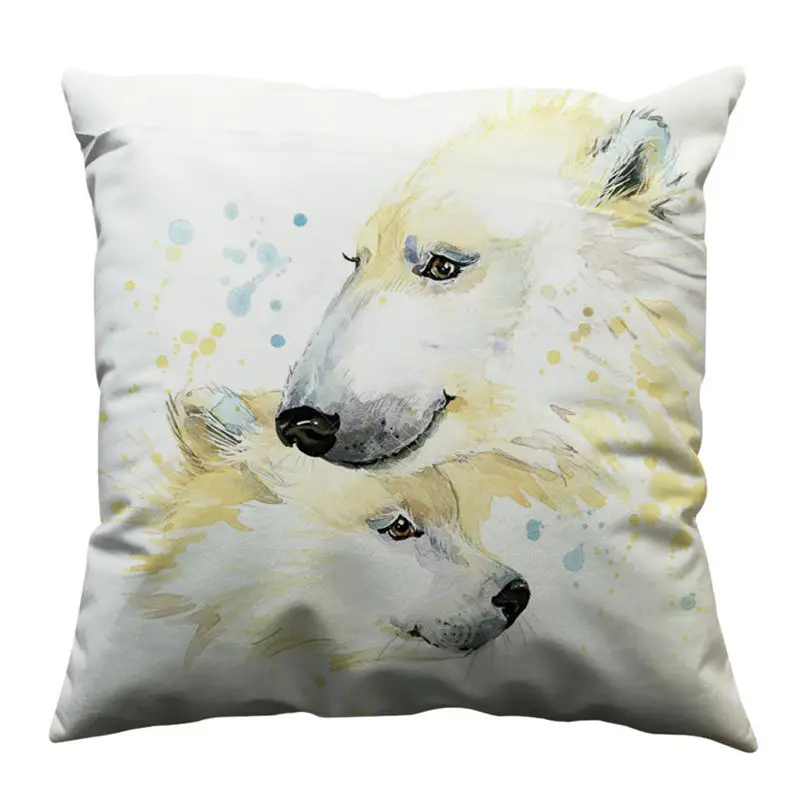 2019 NEW Beuaty Pillow Case Glitter Cotton Soft Sofa Throw Cushion Cover Home Decor pillow covers decorative 40JA1812