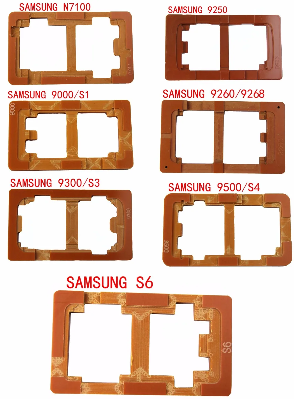 Бесплатная доставка Samsung 9000/S1/S3/S5/S6 телефон приклеен плесень ремонт экрана мобильного телефона инструмент для ремонта