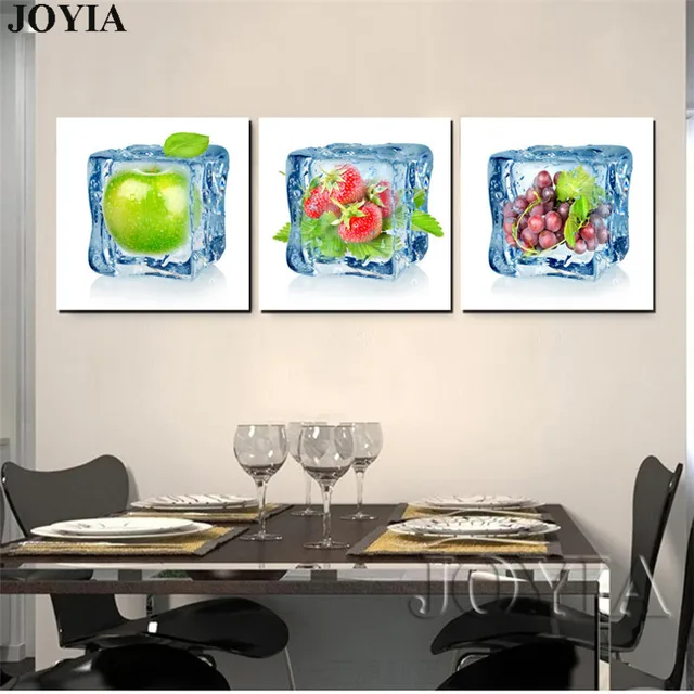 modern ice fruits decor pictures living room home kitchen decor
