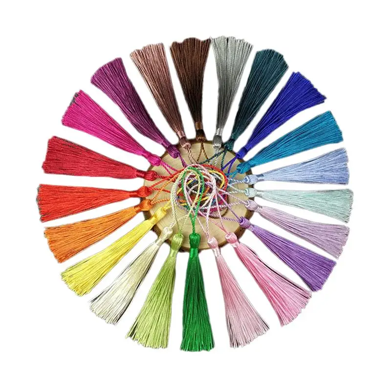 Buy 100PCS Mini Tassels 20 Colors DIY Thread Tassels