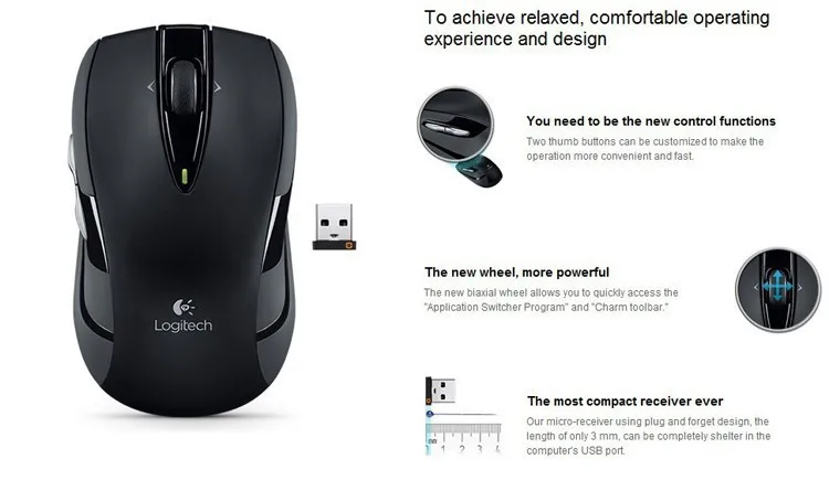 Logi мышка беспроводная как подключить Беспроводная мышь Logitech M545 AliExpress
