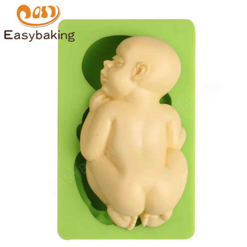 Большая силиконовая форма для мыла детей с изображением позы|moldes fondant|fondant cakefondant