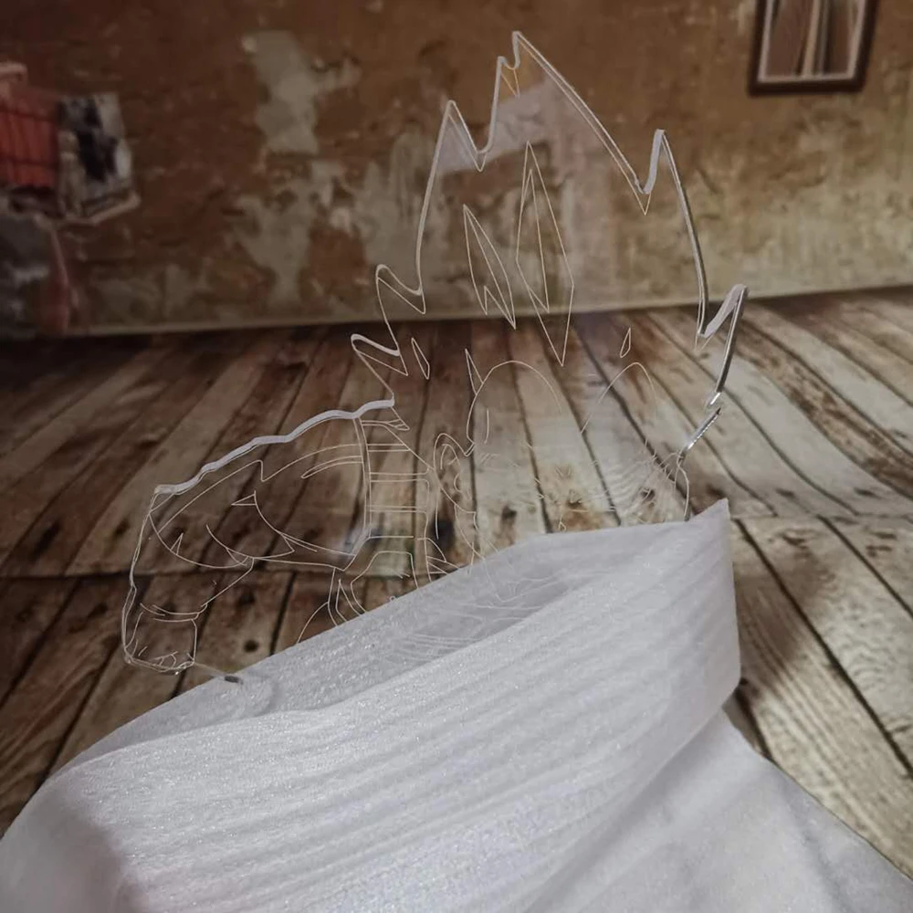 50 шт./лот 3d ночник сенсорный/удаленное основание акриловый лист под заказ