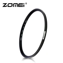 Zomei Камера Ультрафиолетовый фильтр Slim UV тонкий MCUV фильтр filtro 40.5 49 52 55 58 62 67 72 77 82 мм объектива для Canon Nikon