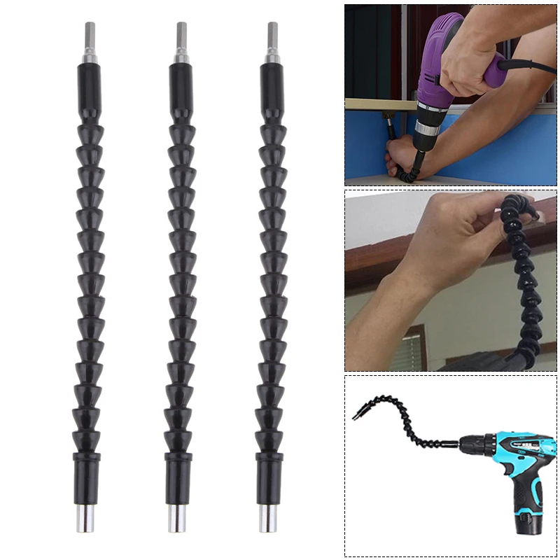 

295mm Electronics Drill Flexible Shaft Connecting Link Bits Electric Screwdriver Bit Holder Connect Link Power Tools Accessories