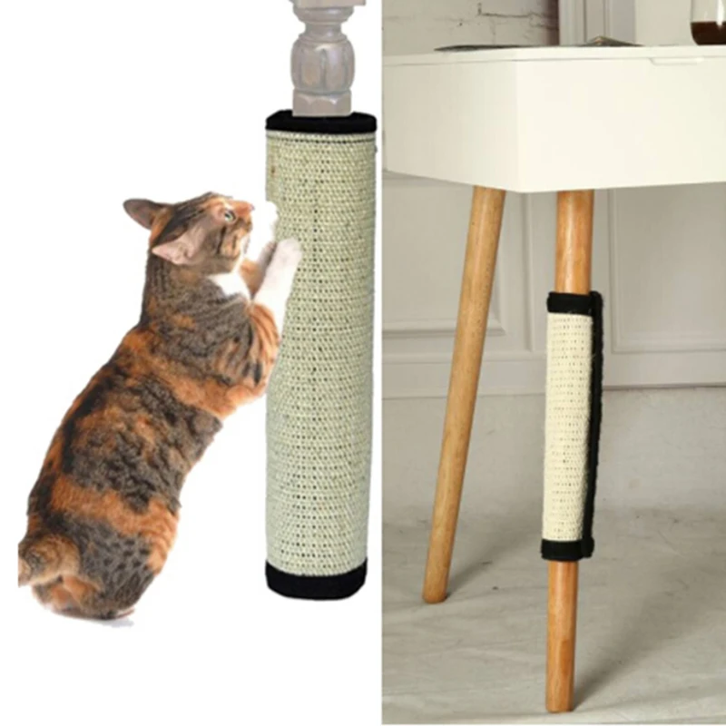 Cat Scratch Pad Board Protecting Furniture Foot Natural Sisal Cat