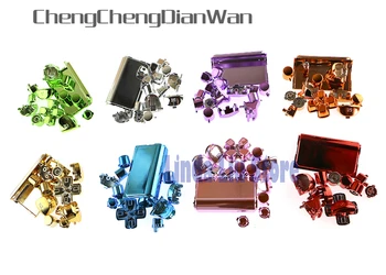 

ChengChengDianWan 5sets 12sets 50sets Full Buttons Mod Set Chrome For Playstation 4 PS4 Controller Joystick Video Game