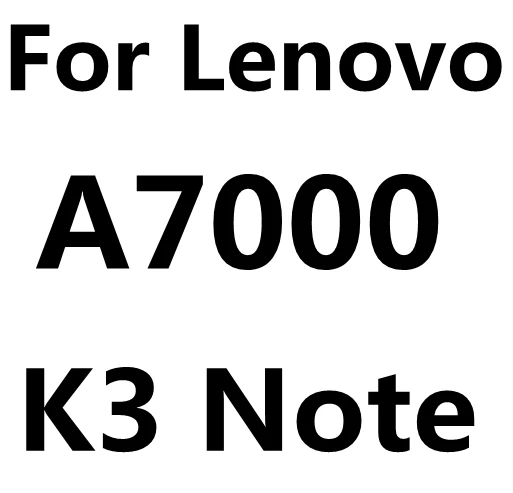 Абсолютная новинка! Премиум закаленное Стекло для lenovo A536 A606 A850 A5000 A6000 A7000 K900 P70 P 70 P780 S580 S60 Экран защитная плёнка для НУА Вэй - Цвет: For A7000