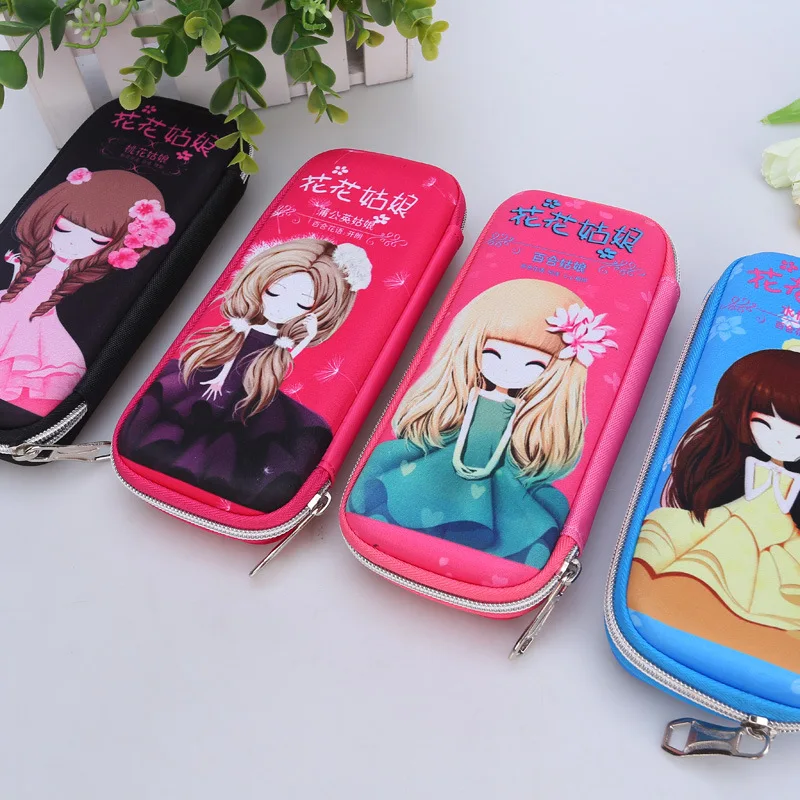 2016 новый милый пенал для девочек Высококачественные канцелярские школьные