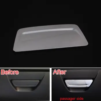 

1pc Passager Side ABS Chrome Glove box Lid Handle Trim Cover Sequined Decoration for Ford Focus 2012-2015 Car Styling