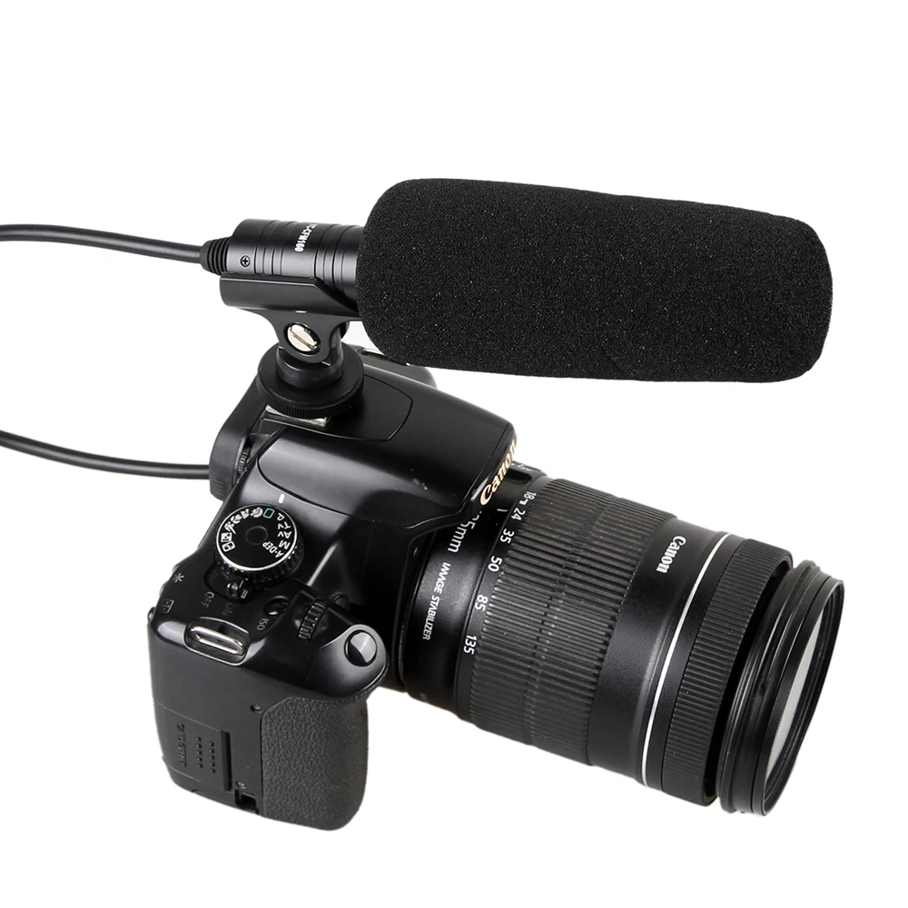 YICHUANG YC-CFM160 3,5 мм профессиональный видео микрофон для интервью для Canon Nikon sony Nikon Panasonic Olympus камера JVC видеокамера