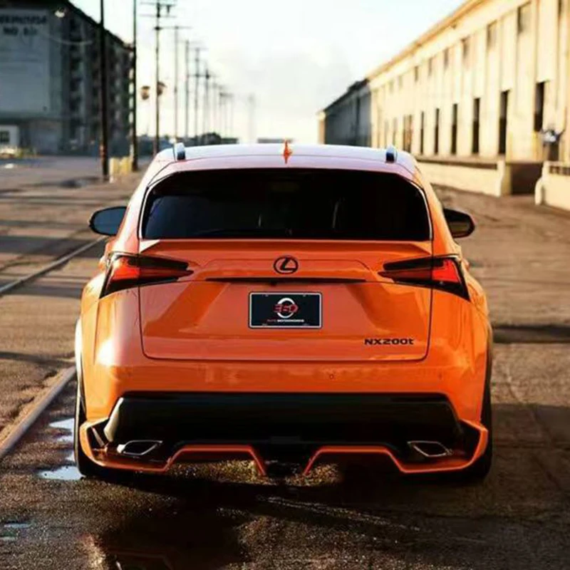Для Lexus NX200 NX200T NX300H 2015 2016 2017 SUV Высокое качество ABS спойлер черный или белый