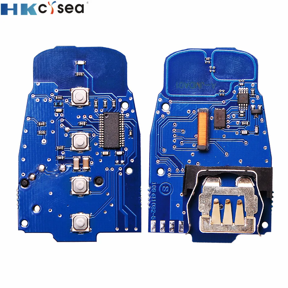 HKCYSEA 2 шт./лот JMD Handy Baby для Audi A JMDA01 754C полубесключевая полусмарт печатная плата 315