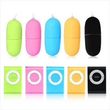 Waterproof Portable Wireless MP3 Vibrators Remote Control Women Vibrating Egg Body Massager Sex Toys Adult Products masturbation