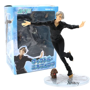 

Cartoon Anime Yuri!!! on Ice Victor Nikiforov 1/8 Scale PVC Figure Collectible Model Toy 22cm