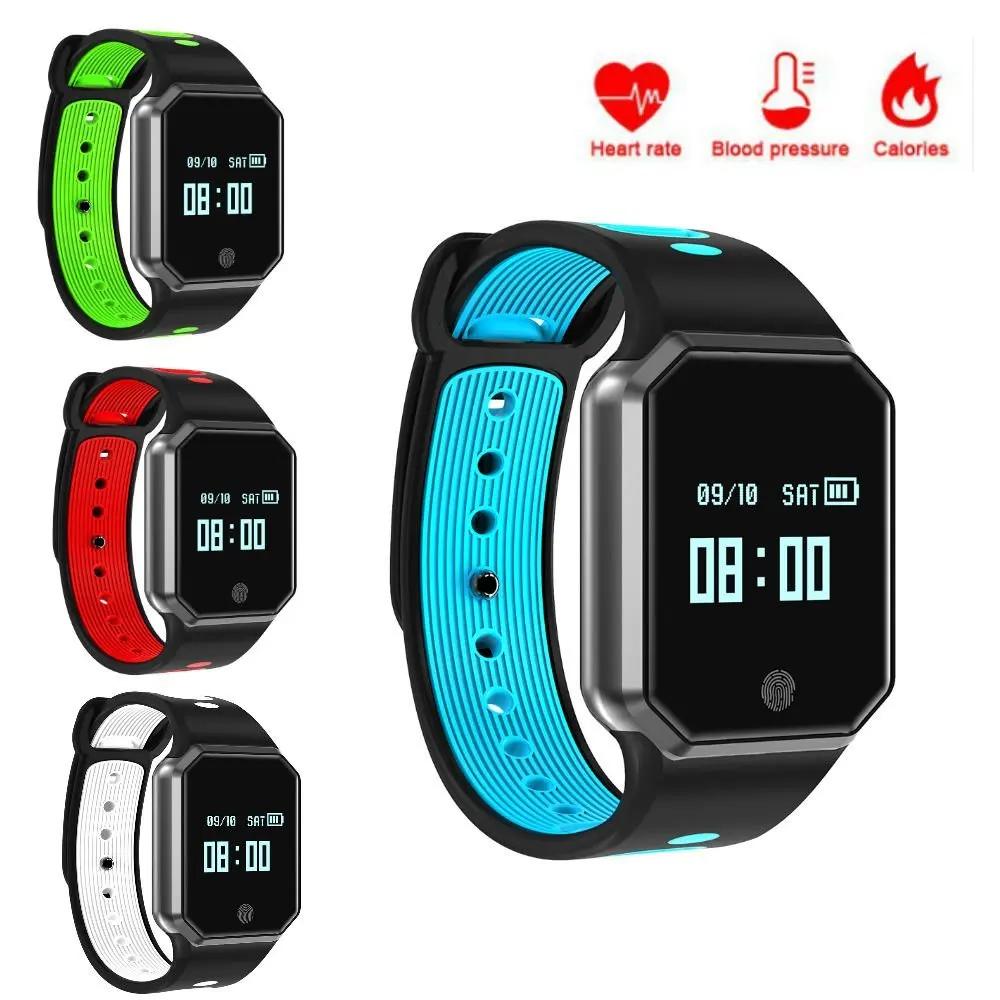 QW11 Blood Pressure Bracelet Smart Bracelet Heart Rate Waterproof Smart