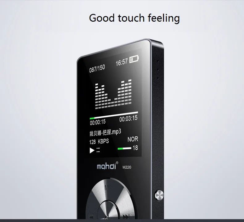 NEW Sport MP3 Player With Speaker 8G 80 Hours Full Metal MP3 Music Player With Screen Voice Recorder Video Arm Strap Earphone (10)