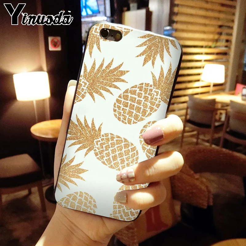 Summer Delicious Fruit Cute gold  Pineapple