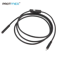 Новое поступление 5,5 мм 6 светодиодный ПК Android эндоскоп 1,5 м USB бороскоп Мобильный объектив для Andriod