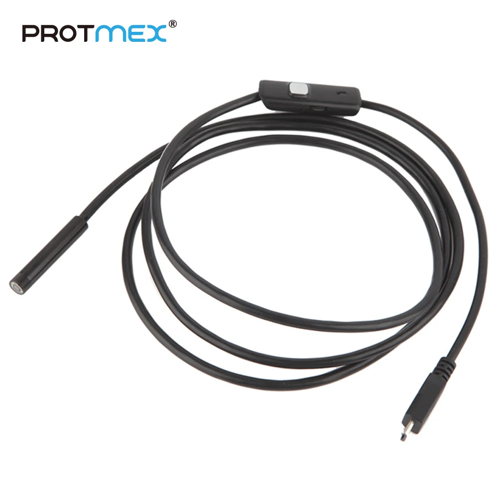 

New Arrival 5.5mm 6 LED PC Android Endoscope 1.5M USB Borescope Mobile Lens for Andriod