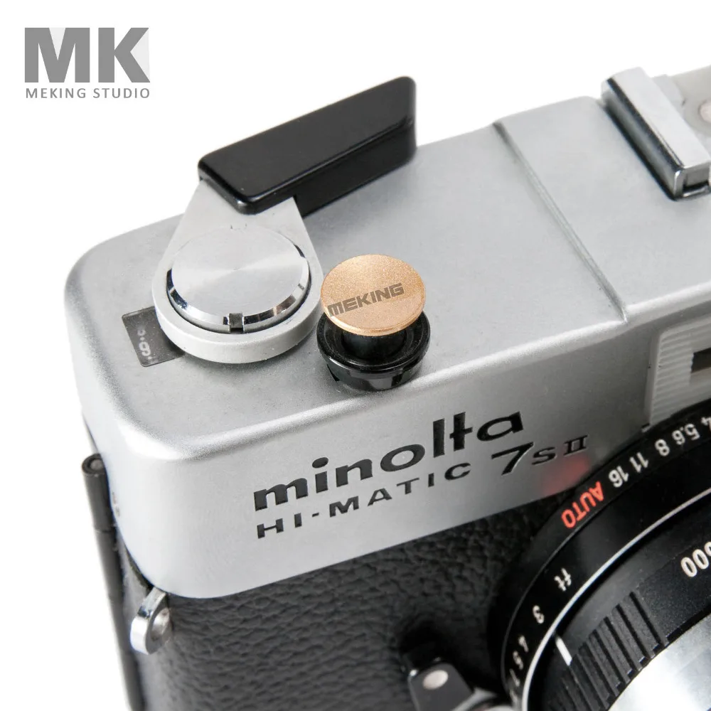 Selens Colorful Digital Camera Soft Shutter Button with screw Gold