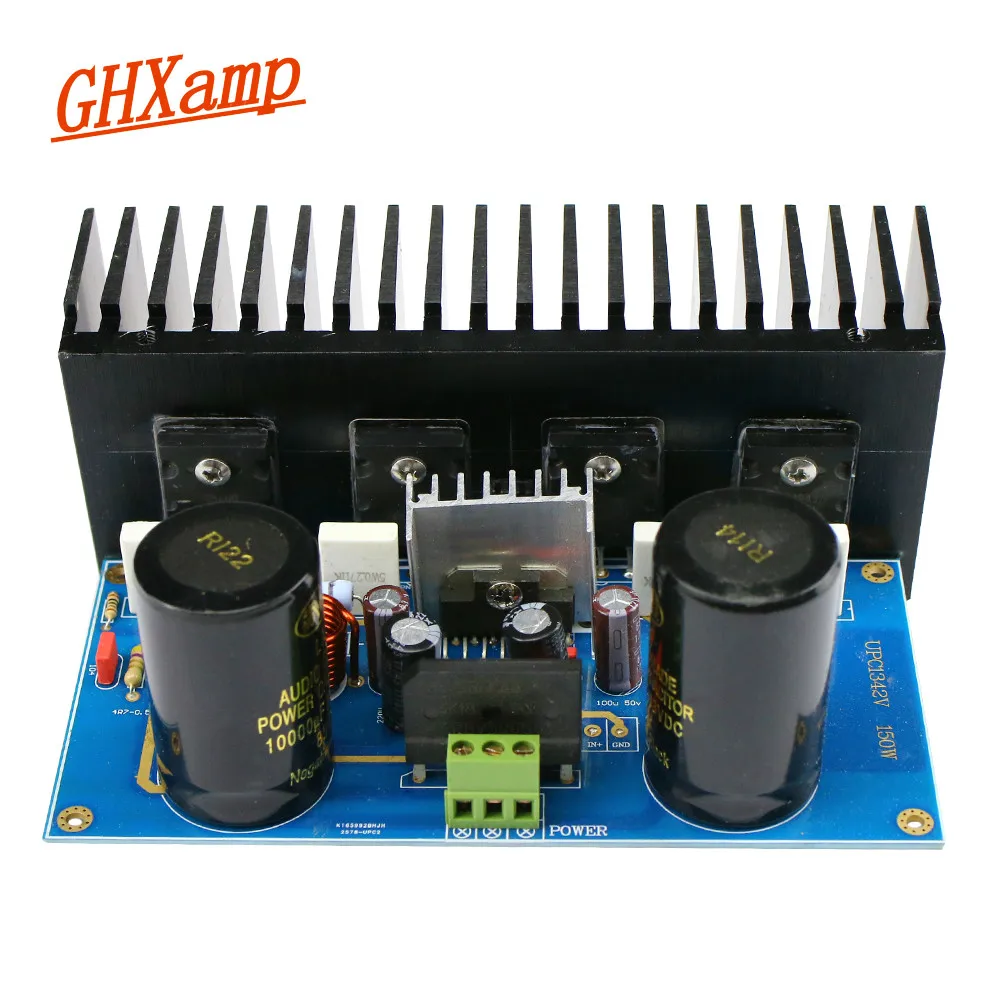 GHXAMP UPC1342V моно усилитель доска разделенный усилитель мощности 2SC5200 2SA1943 усилители выходная мощность 120 Вт/8 Ом 220 Вт/4 Ом