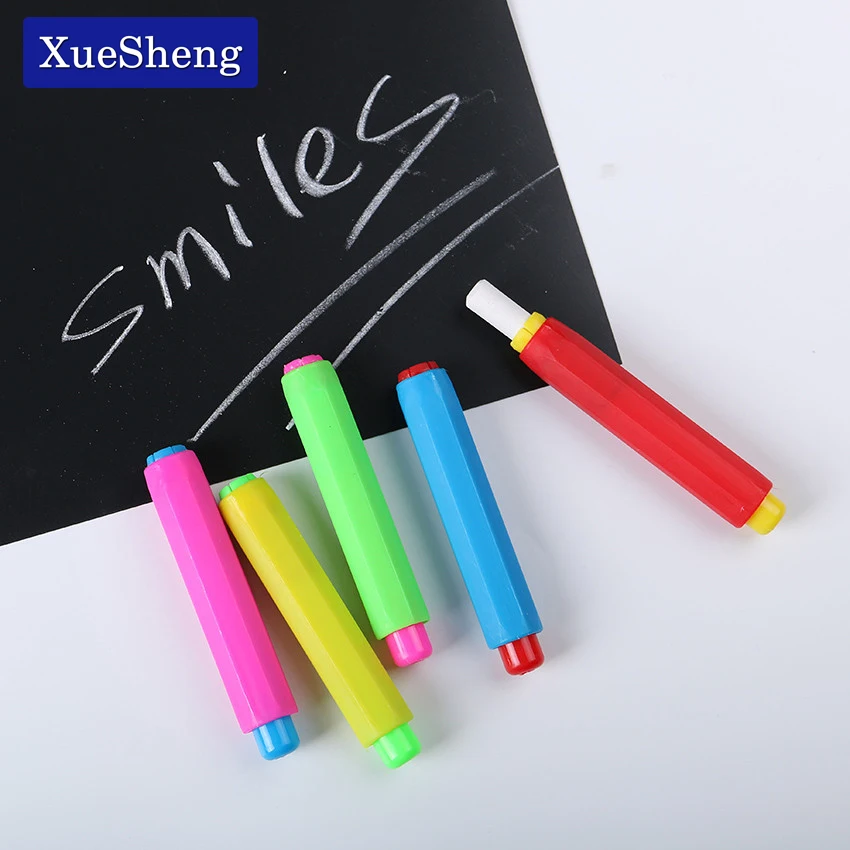 

1PC Colourful Chalk Holders Clean Teaching Hold For Teacher Children Home Education Chalk Sets