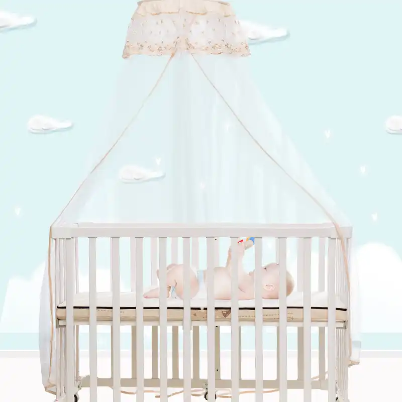 Aluminum Alloy Baby Bed High Quality Three Levels Adjustable Baby