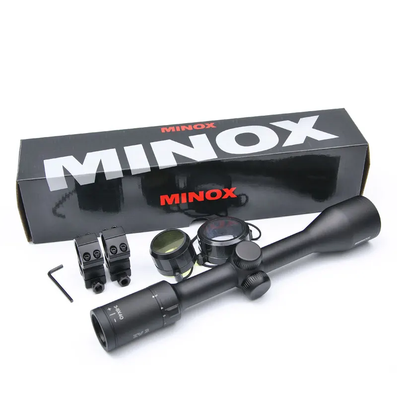 Minox ZV 3 3-9x40 BDC 400 тактический прицел снайперская Экипировка длинный глаз рельеф прицел охотничьи прицелы Caza