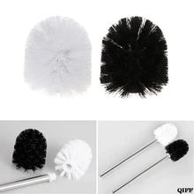Прямая поставка и Универсальные пластиковые щетки для унитаза замена головки белый черный чистый Bahroom инструменты MAY28