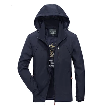 

New Arrival Men's Windbreaker Autumn Hooded Jacket Men Military Casual Coat Men Brand Windproof Thin Jacket Men