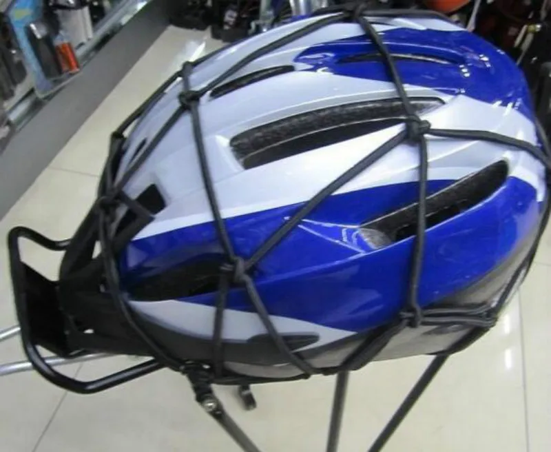 Universal Motorcycle Luggage Net Motorbike Helmet Mesh Storage Motorcycle Helmet Bungee Luggage Storage Cargo Organizer