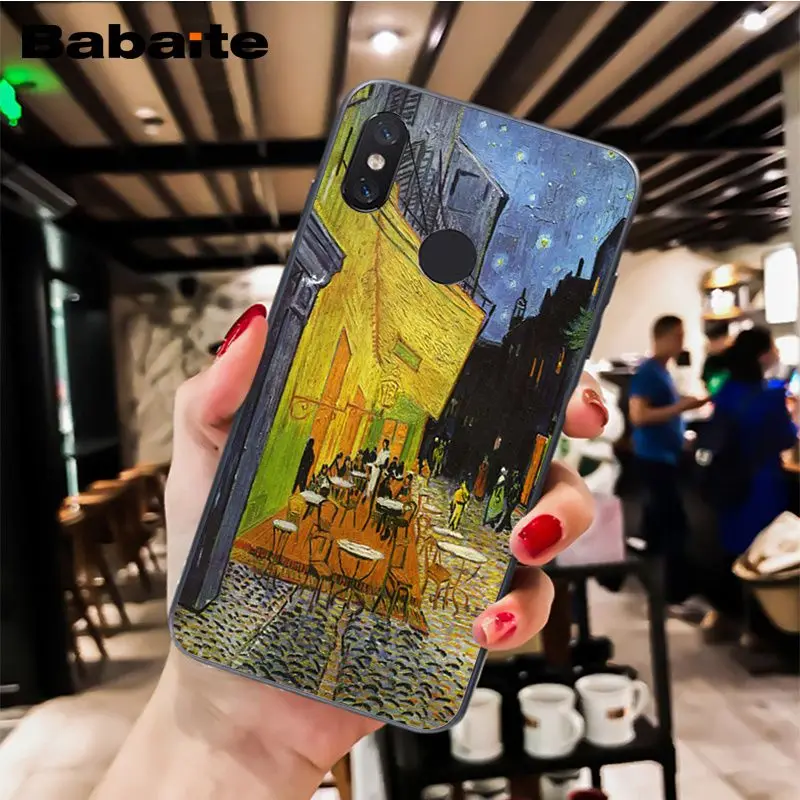 Babaite Kiss Gustav Klimt Ван Гог Звездная ночь звезда чехол для телефона для Xiaomi MiA1 A2 lite F1 Redmi 4X 5Plus S2 Note7 Redmi Note4