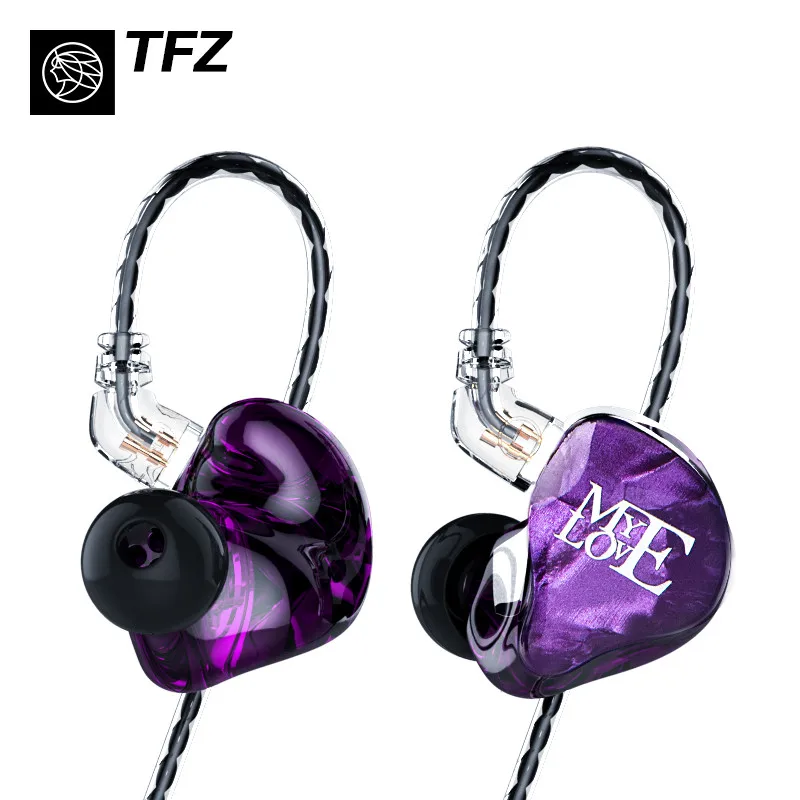 

The Fragrant Zither TFZ MY LOVE III HIFI Monitor In Ear Earphone 2Pin 3.5mm Interface Earphone Earbuds With Detachable Cable