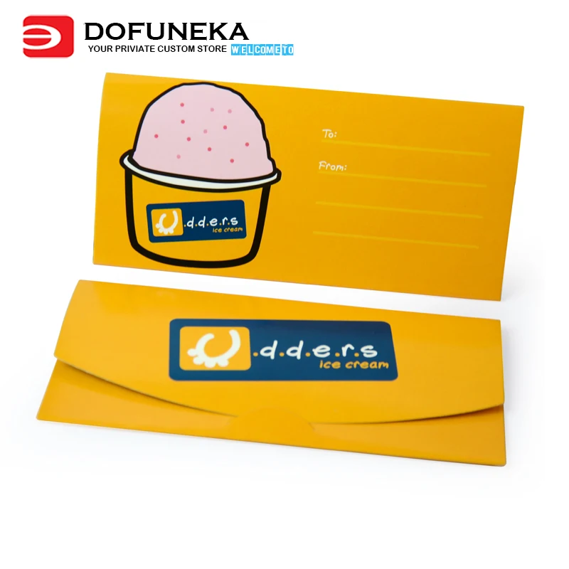 250 г заводская цена Стандартный Конверт для подарочной карты|card custom|custom cardcustom gift