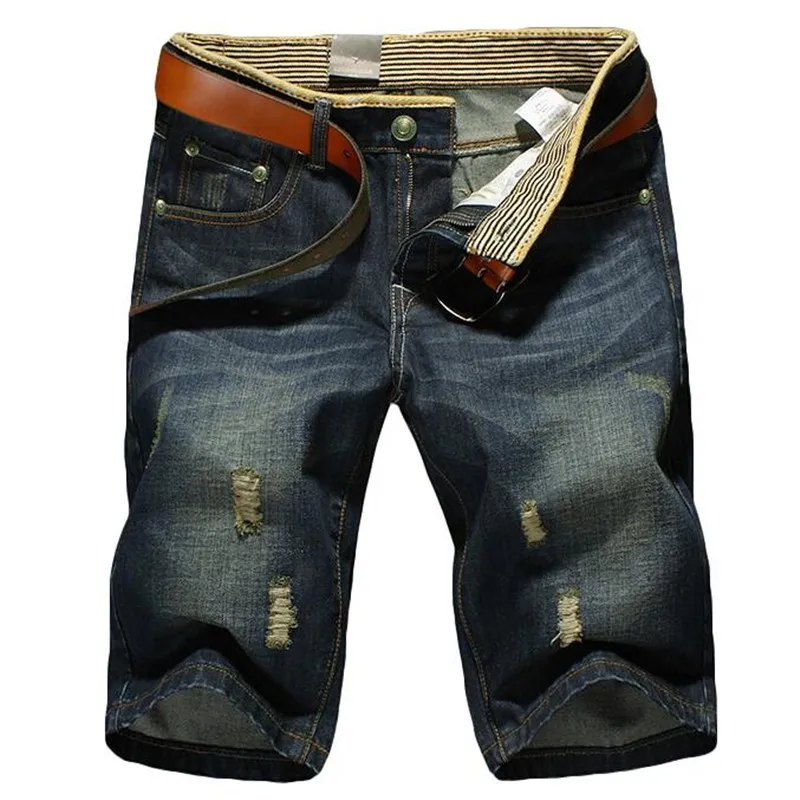 

Denim shorts men's summer cotton straight pants five pants men's high quality shorts thin soft breathable casual denim shorts