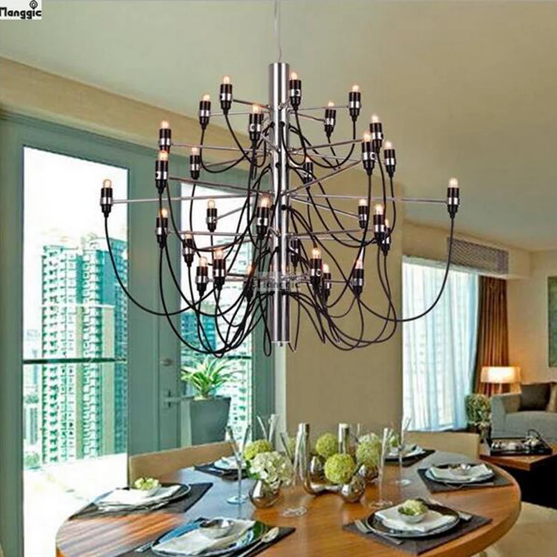 Kaufen Heißer verkauf Moderne Kunst Kronleuchter 18 30 50 Köpfe Hängen Lichter wohnzimmer kronleuchter