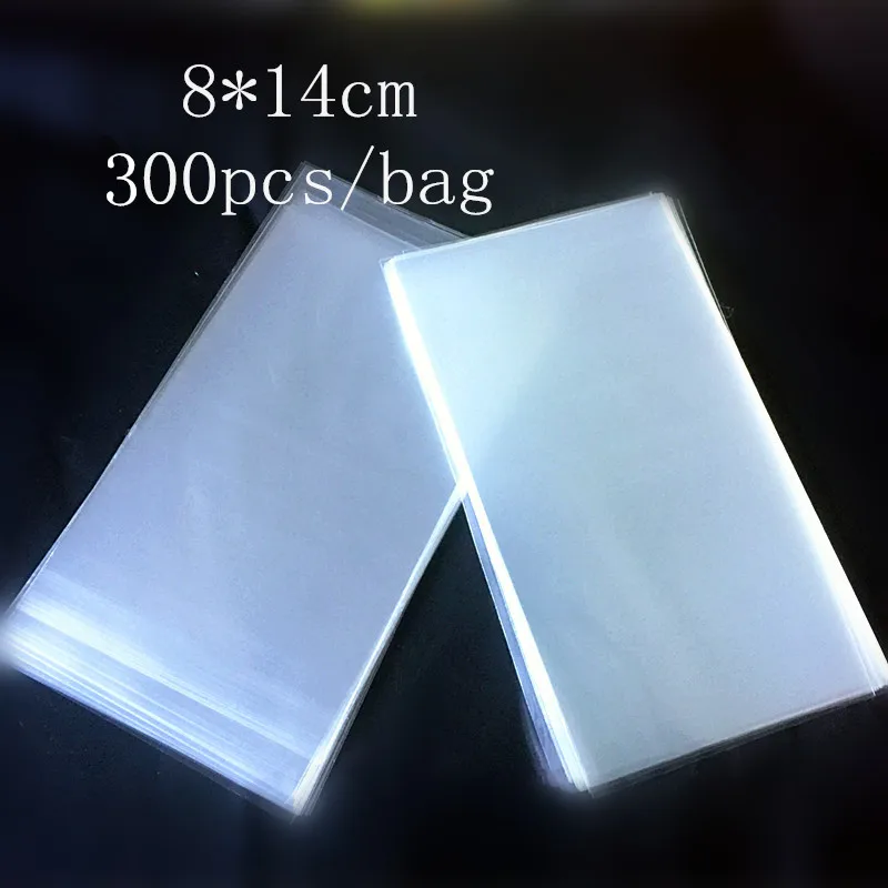 

New Style Baking Package bag Transparent Flat Polybag Ice Cream Packing Bag Food/Cake/Bread Pouch 8*14cm 300pcs/bag