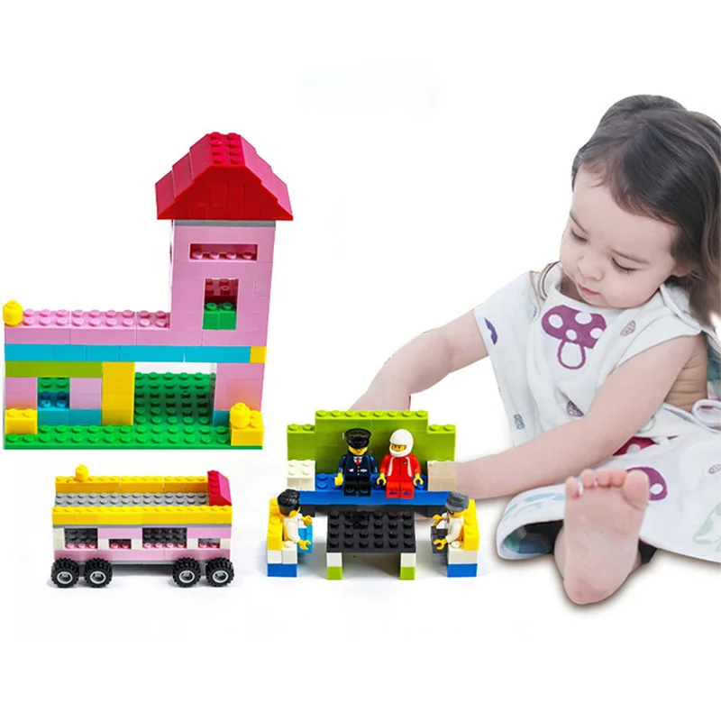 

1000Pcs City Building Blocks Creative Bulk Sets Compatible With LegoINGs DIY Educational bricks Assembly Toys for Children