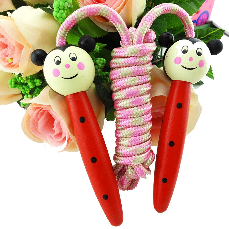 Children Rope Skipping Toys Colorful Ropes Drumping Students Prizes