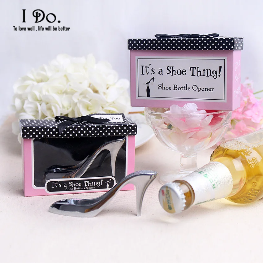 Бесплатная доставка открывалка для бутылок в форме обуви свадебные сувениры и