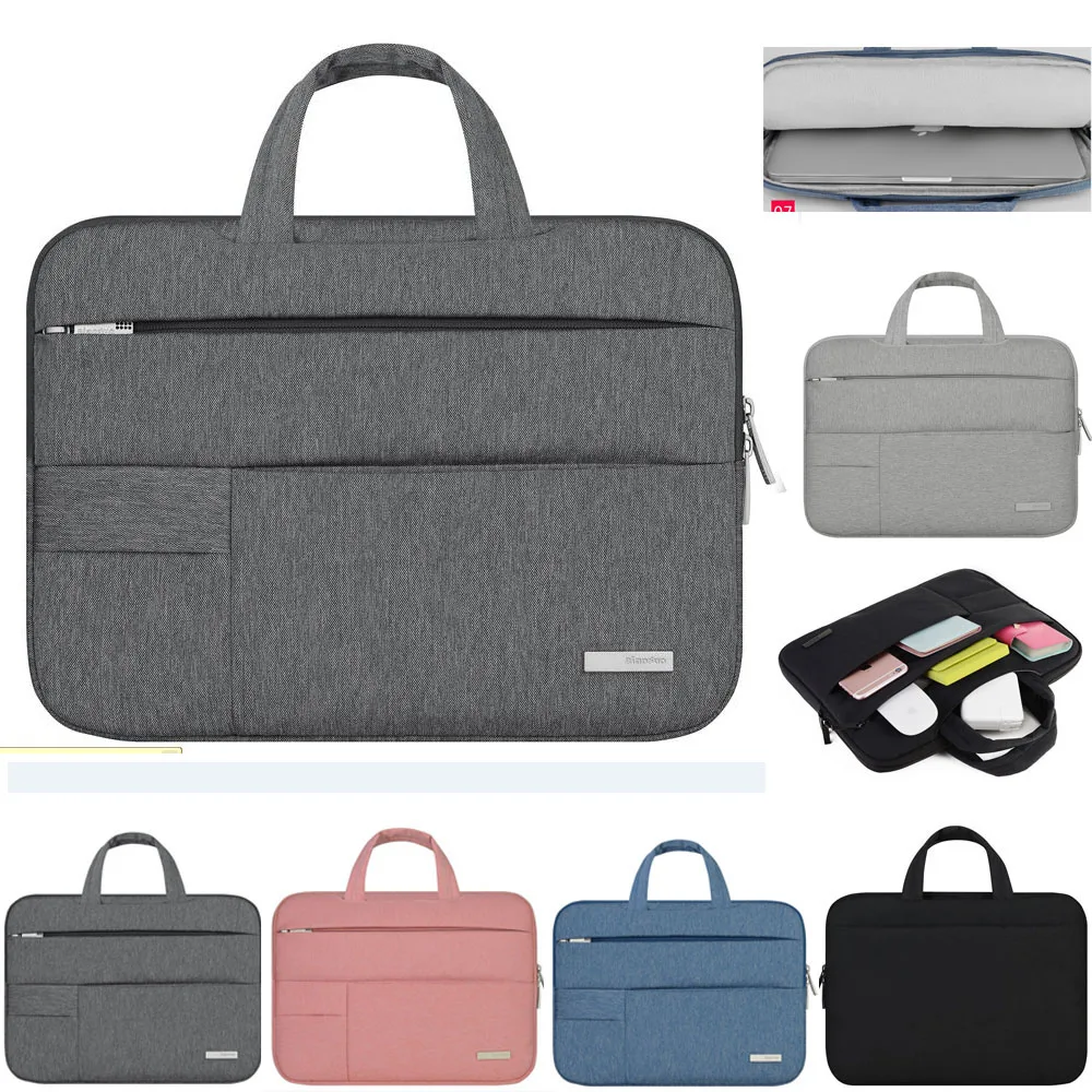 Men Women Portable Notebook Handbag Sleeve Case For Asus Acer Lenovo Dell HP Macbook Air Pro 13,Bag For Laptop 13.3 14 15.6 Inch Men Women Portable Notebook Handbag Sleeve Case For Asus Acer Lenovo Dell HP Macbook Air Pro 13,Bag For Laptop 13.3 14 15.6 Inch